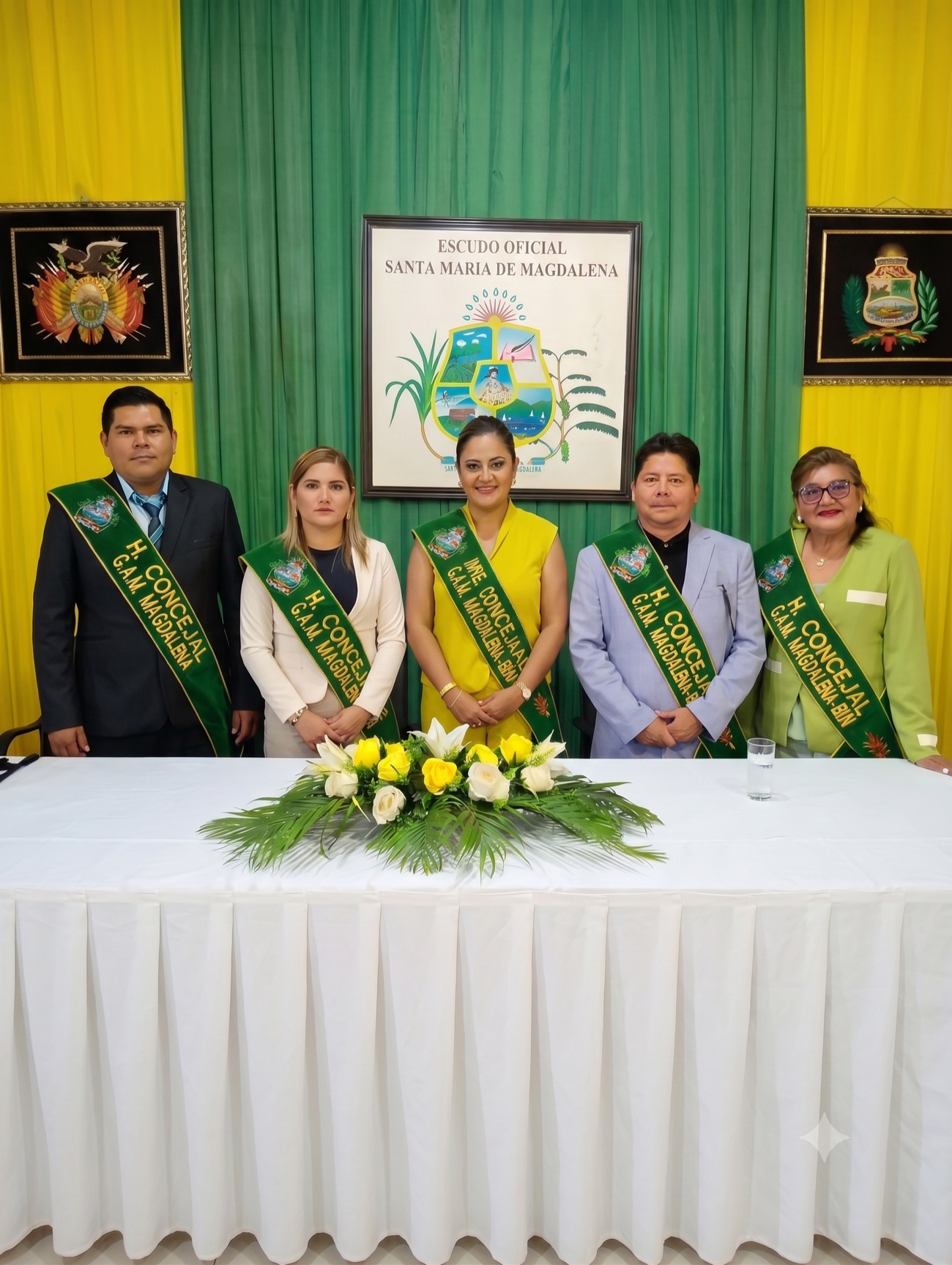 Honorable Concejo Municipal de Magdalena, gestión 2026 – 2031