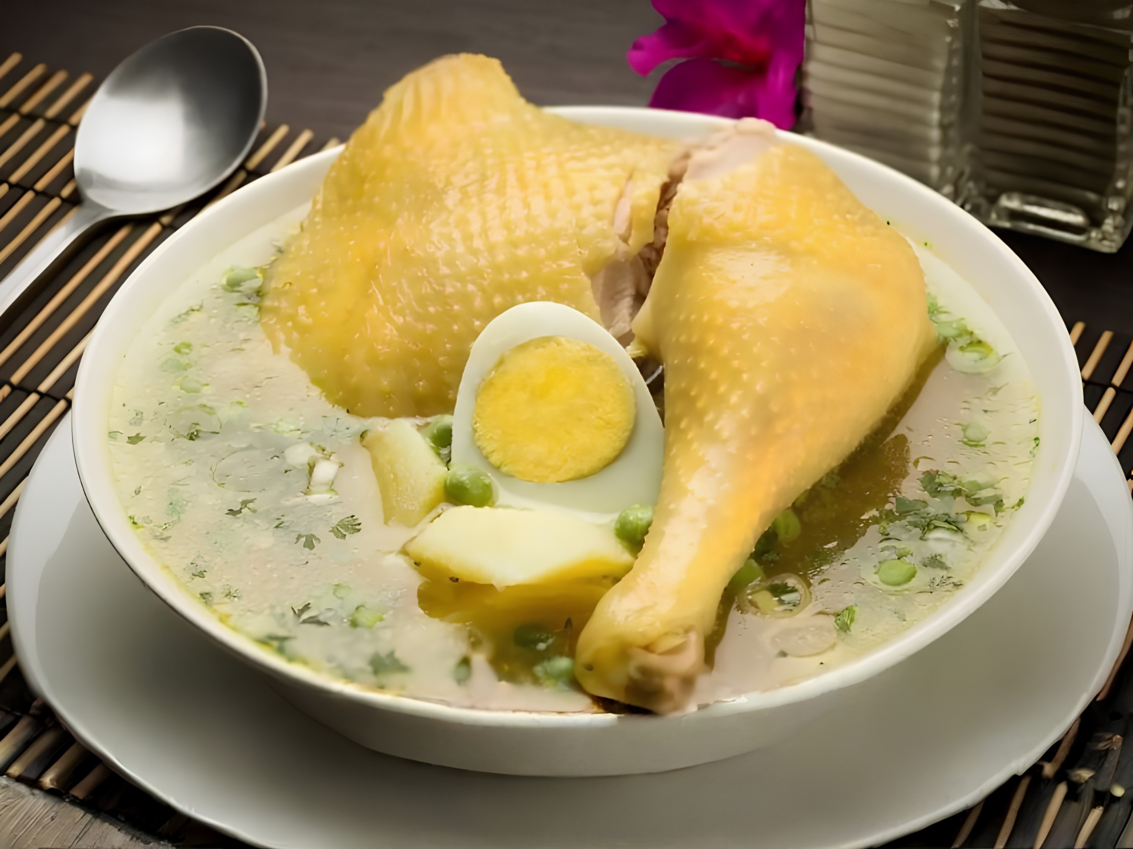 Majadito y locro