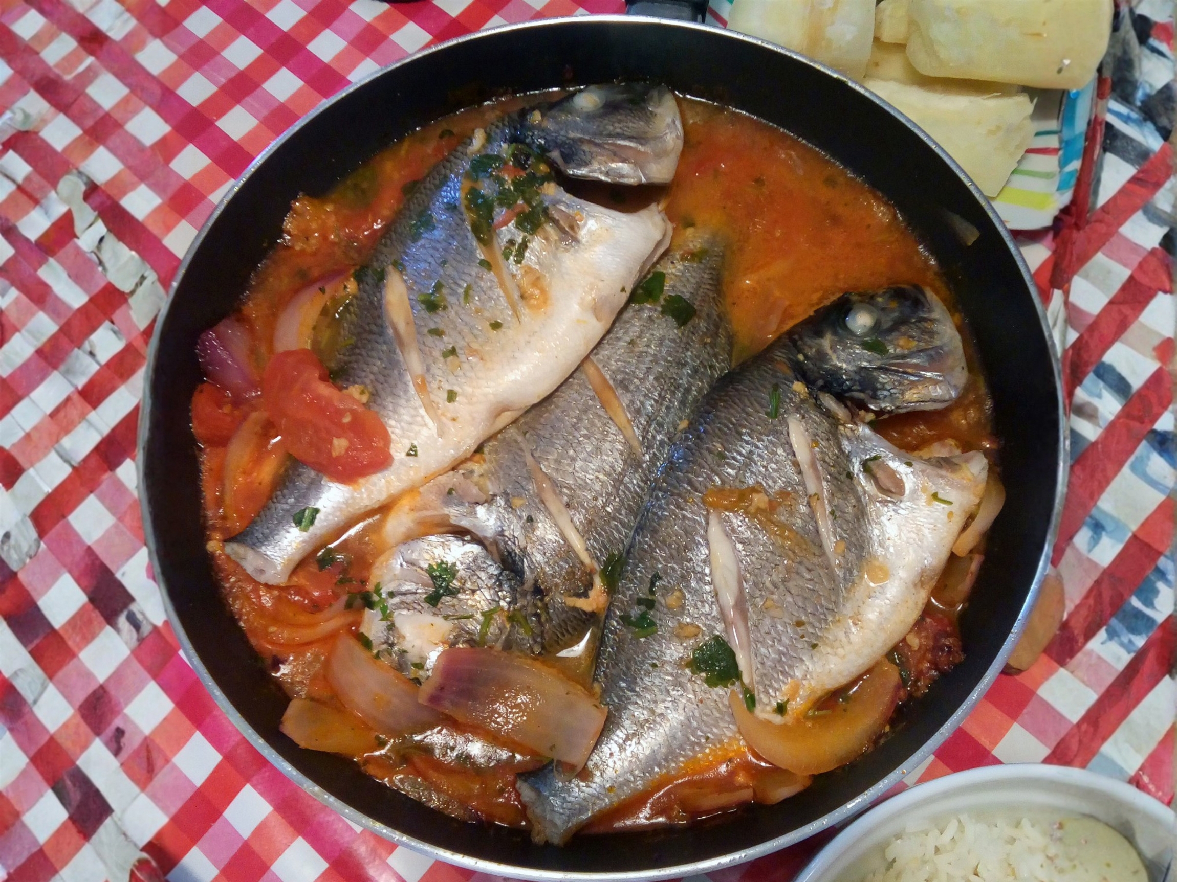 Majadito y locro